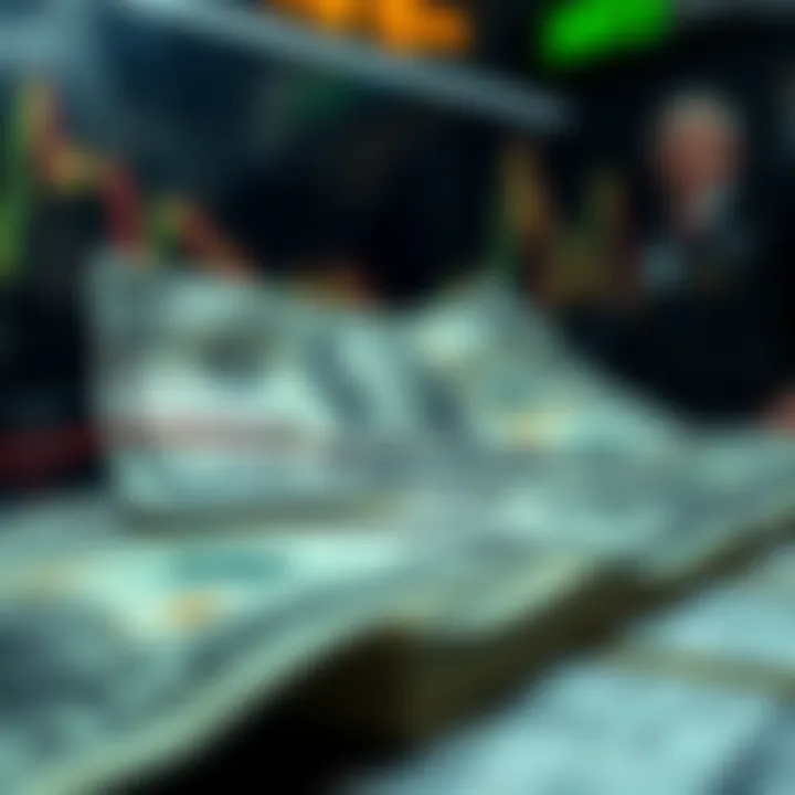 Chart showing the impact of economic policies on the exchange rates