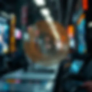 Conceptual illustration of digital advertising transformation