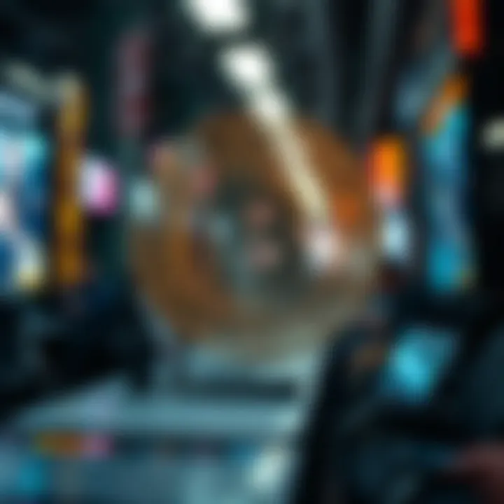 Conceptual illustration of digital advertising transformation