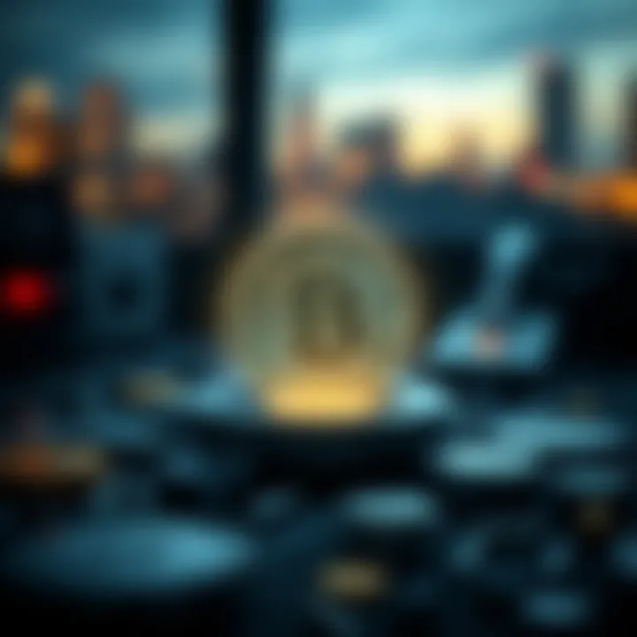 Risk assessment graphic for digital asset investments