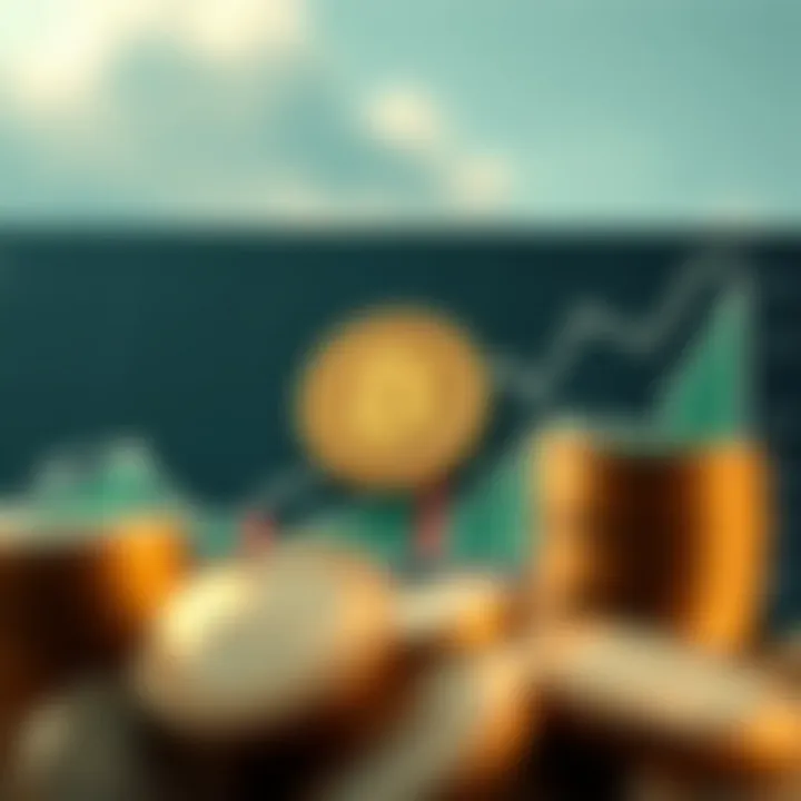 Graph showing market trends of Chia Coin