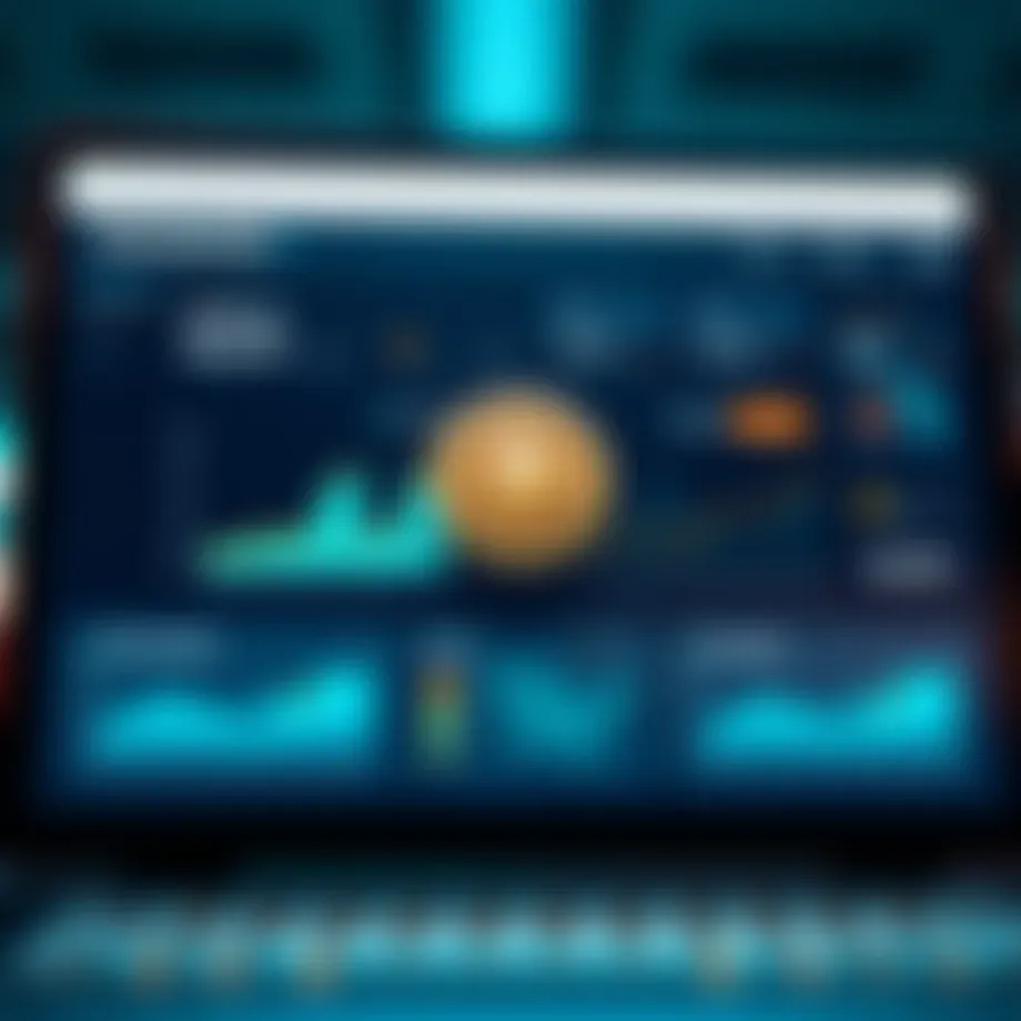 User interface of Coin Sentinel X showcasing dashboard