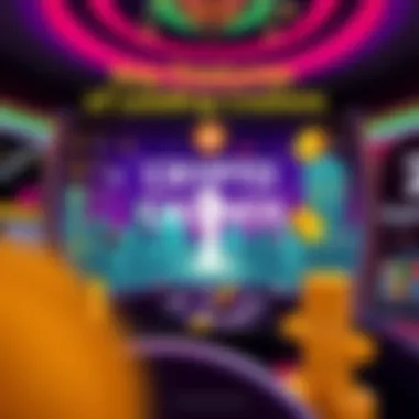 Infographic highlighting key features of top crypto casinos