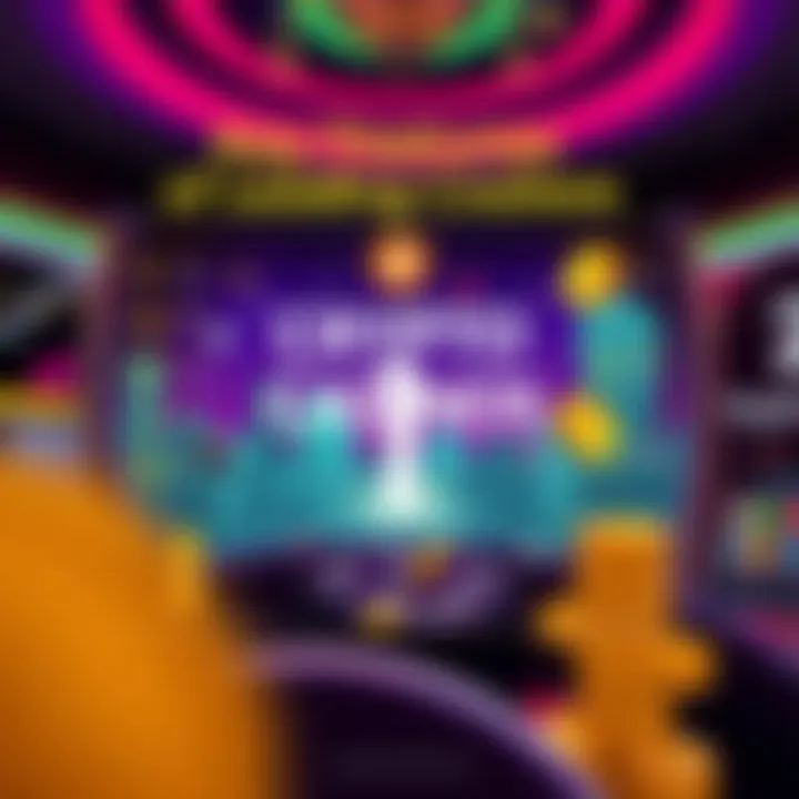 Infographic highlighting key features of top crypto casinos