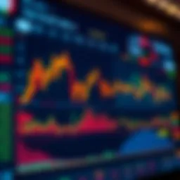 Dashboard showcasing live cryptocurrency market data