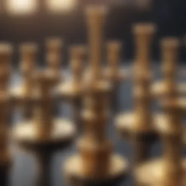 Bullish and Bearish Formations A close-up of bullish and bearish candlestick formations