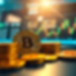 Visual representation of cryptocurrency exchange fees
