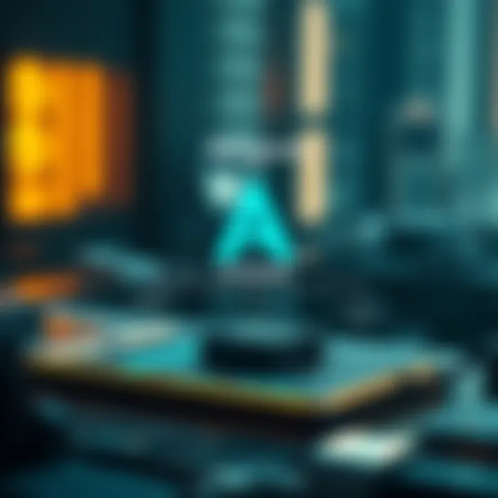 Diagram illustrating the architecture of Alphapoint's platform