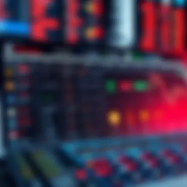 A comparison chart of various cryptocurrency trading platforms