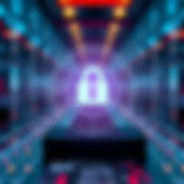 Security Protocols of LBank Visual representation of LBank security features