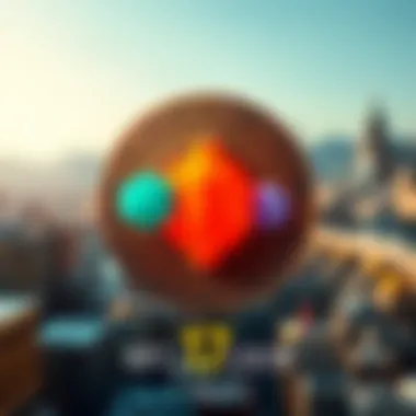 An infographic illustrating the differences between fungible and non-fungible assets