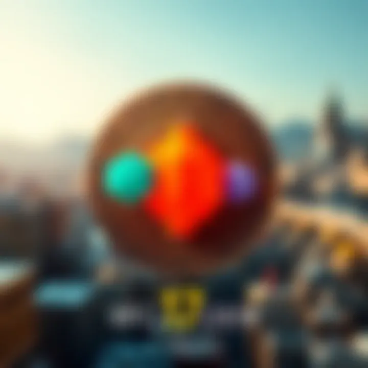 An infographic illustrating the differences between fungible and non-fungible assets