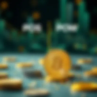 Comparison of PoS and PoW Models Illustration comparing Proof of Stake with Proof of Work