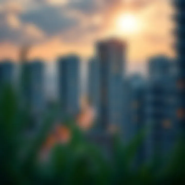 Conceptual graphic of digital assets in property investment