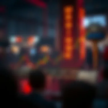 Graph illustrating risks associated with margin trading