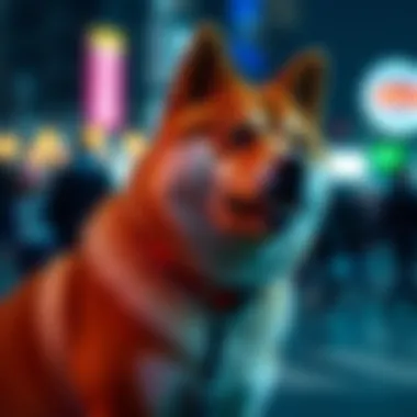 Infographic illustrating investor demographics engaging with Shiba Inu