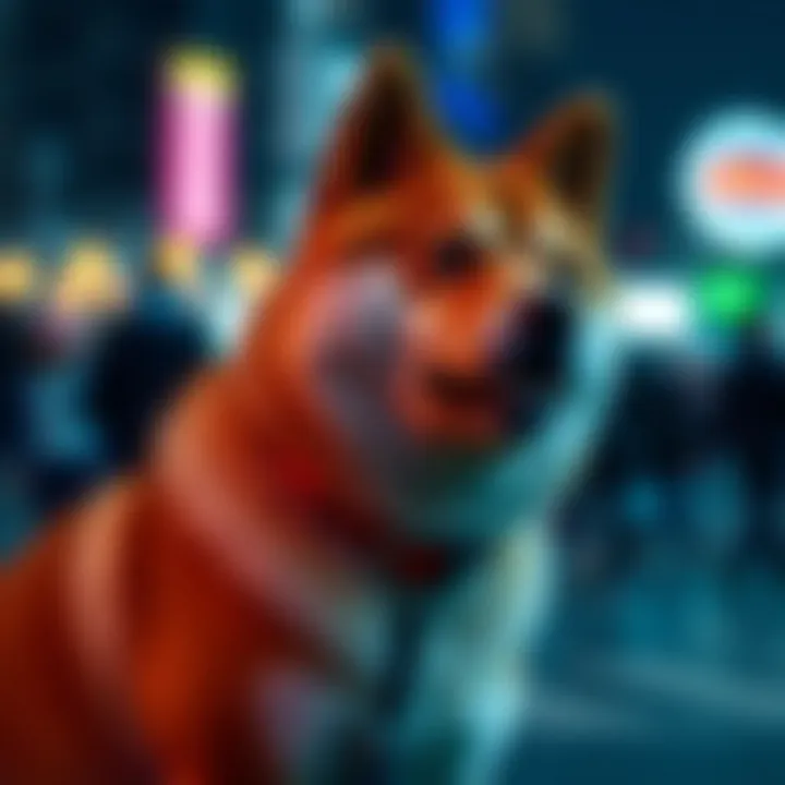 Infographic illustrating investor demographics engaging with Shiba Inu