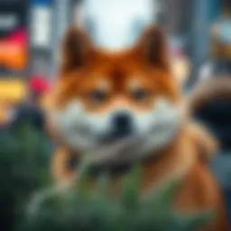 Graph depicting Shiba Inu's market growth on Robinhood