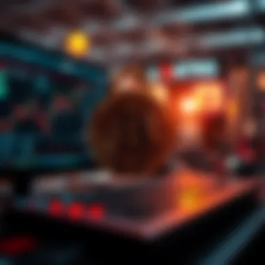 Visual representation of security features in crypto platforms