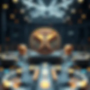 A detailed view of Hoge Coin's blockchain technology architecture