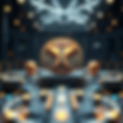 A detailed view of Hoge Coin's blockchain technology architecture