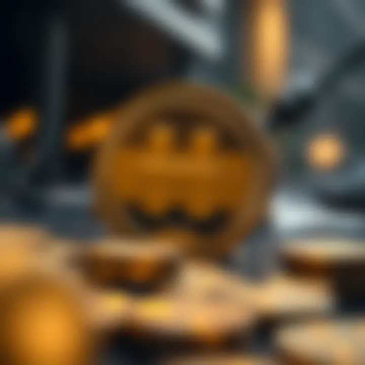 Visual representation of Hoge Coin's tokenomics and utility features