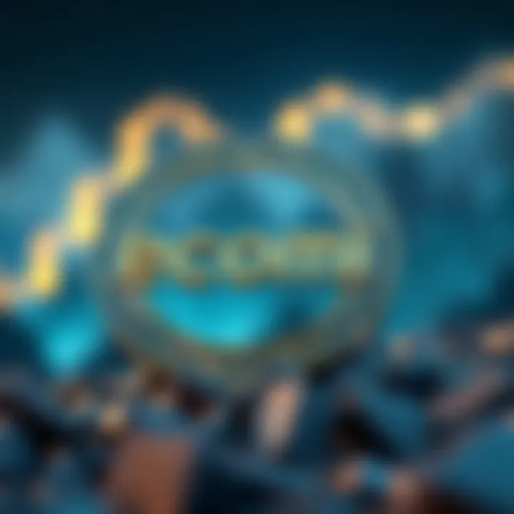 Conceptual image illustrating future prospects and growth potential of Ecomi Coin