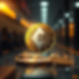 Illustration showcasing the innovative technology behind Ecomi Coin