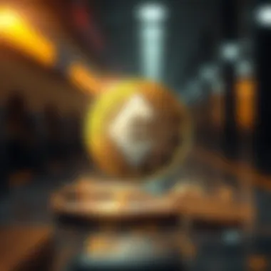 Illustration showcasing the innovative technology behind Ecomi Coin