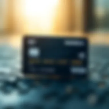 A detailed look at the Wirex Visa card showcasing its innovative design and features.