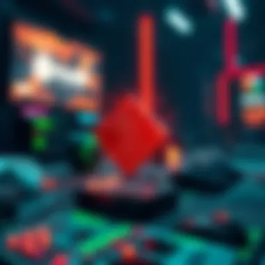 Blockchain Innovations Transforming the Gaming Industry A visual representation of blockchain technology used in gaming