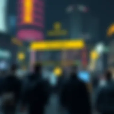 Diagram illustrating how Binance facilitates NFT transactions