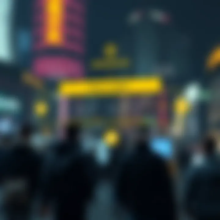 Diagram illustrating how Binance facilitates NFT transactions