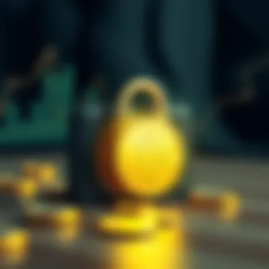 Importance of Security in Crypto Investments Illustration of a secure cryptocurrency wallet