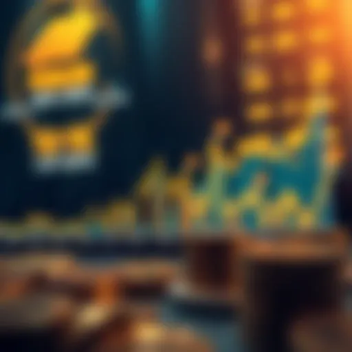 Cryptocurrency Market Trends Analysis Graph illustrating cryptocurrency market trends