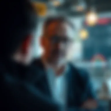 Expert discussing trends in the cryptocurrency market