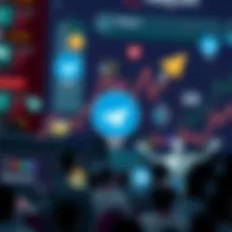 Illustration depicting various types of bots available for Telegram groups