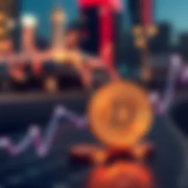 Graph depicting market indicators affecting Deutsche Coin