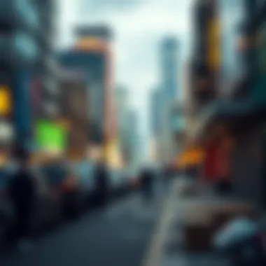 Illustration showcasing the market influences on Voyager Digital