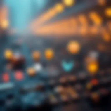 Diagram illustrating how MetaMask connects to decentralized applications