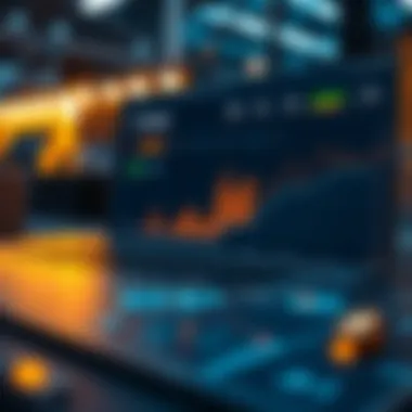 Graphical representation of cryptocurrency mining performance