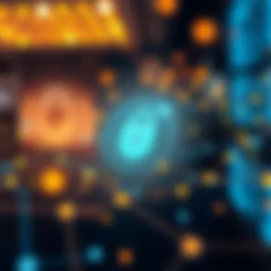 Data Protection Strategies A futuristic network representing data protection strategies