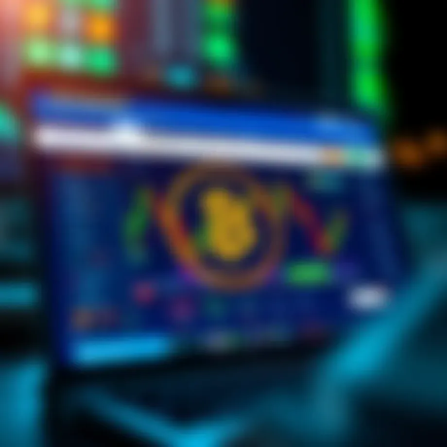 Overview of the Coinbase desktop site interface