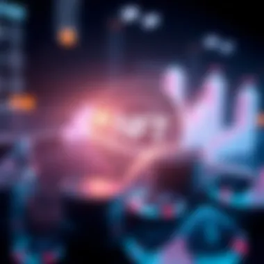 Future of NFTs in Finance Illustration showing the future impact of NFTs on finance