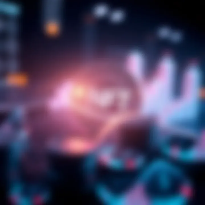 Future of NFTs in Finance Illustration showing the future impact of NFTs on finance