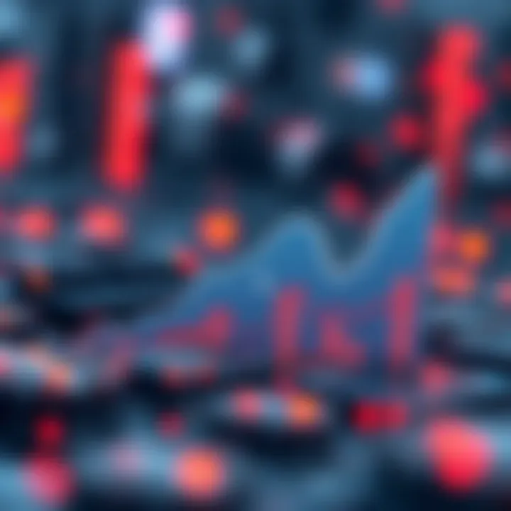 Graph showcasing profitability trends of mining pools