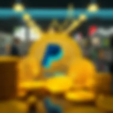 Visual representation of cryptocurrency icons