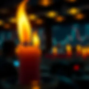 Psychological insights of candle wicks