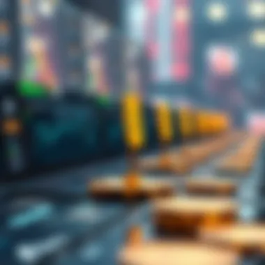 Visual comparison of different staking platforms