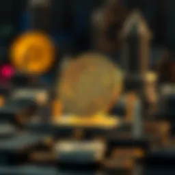 Visual representation of staking mechanics on Coinbase